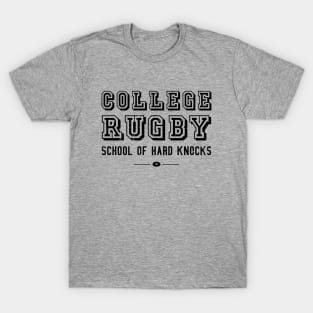 College Rugby Player T-Shirt